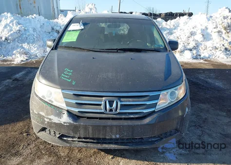 2012 Honda Odyssey Ex из США, поврежденный, VIN 5FNRL5H45CB011925